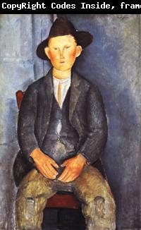 Amedeo Modigliani The Little Peasant